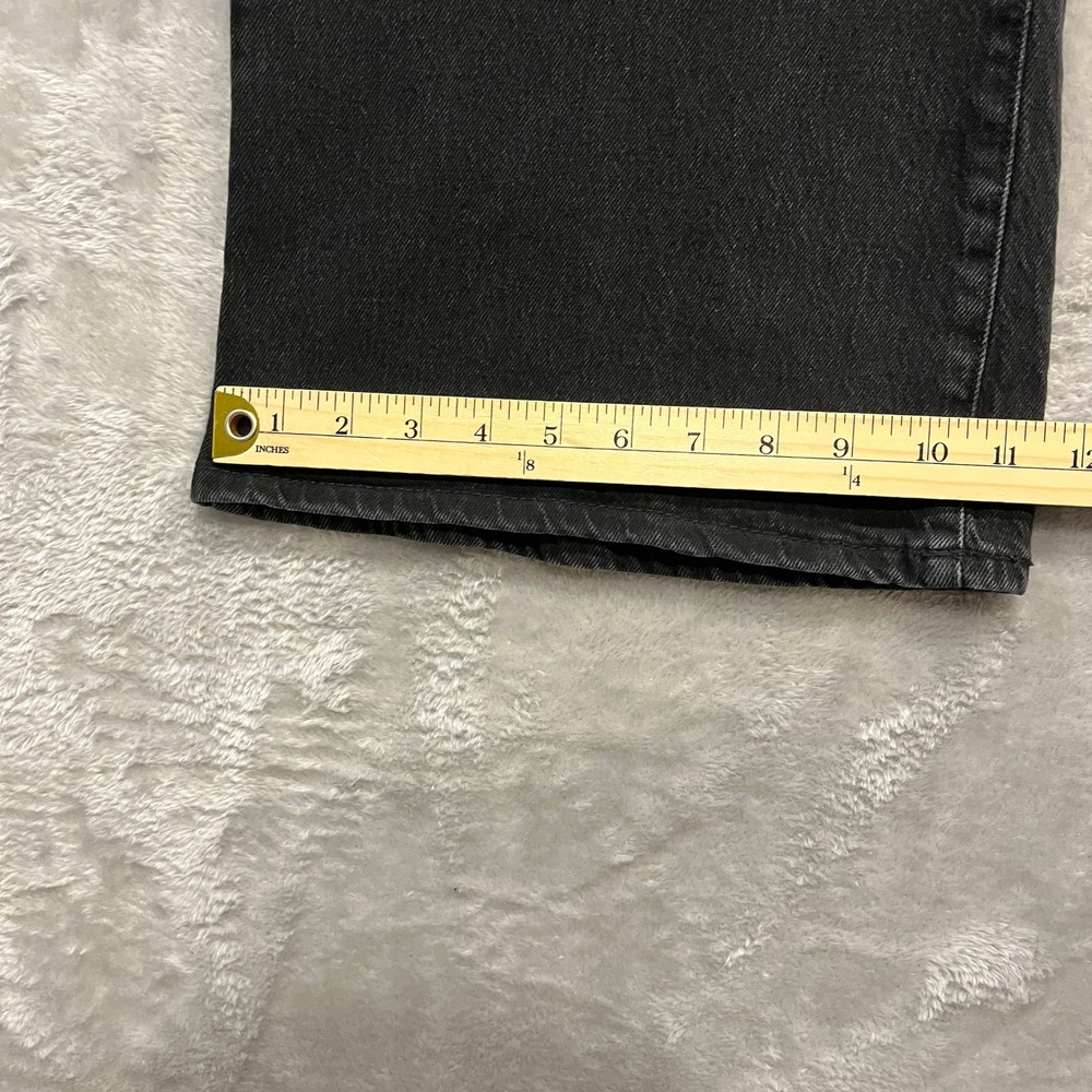 Universal Thread Flare Jeans Womens 17 Black High Rise Denim Regular New - Picture 7 of 10